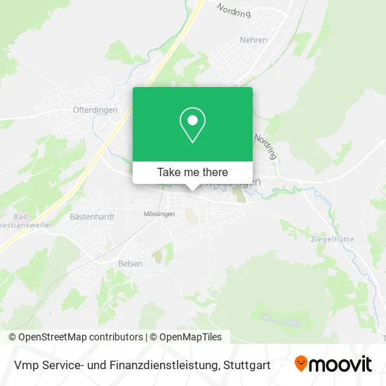 Карта Vmp Service- und Finanzdienstleistung