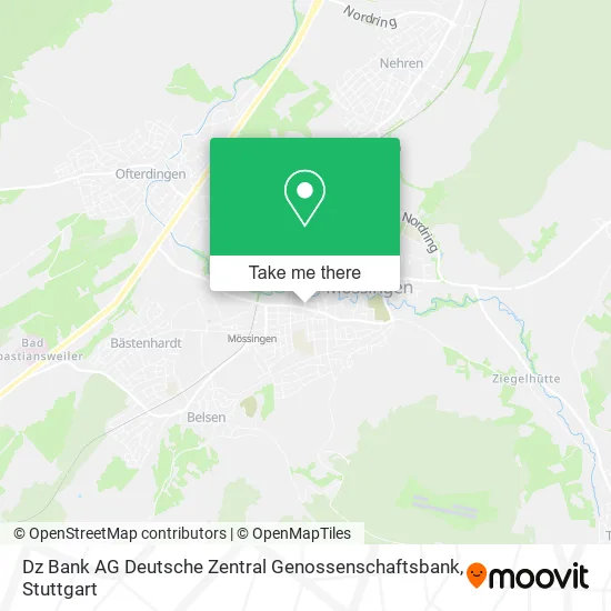 Карта Dz Bank AG Deutsche Zentral Genossenschaftsbank