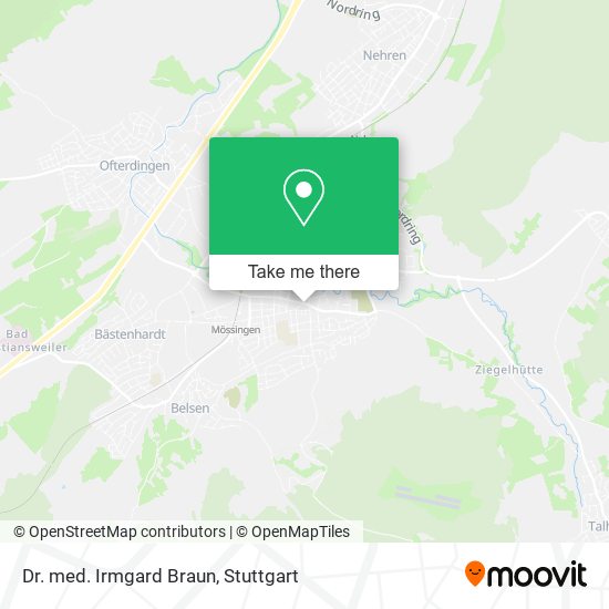 Dr. med. Irmgard Braun map