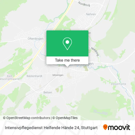 Карта Intensivpflegedienst Helfende Hände 24