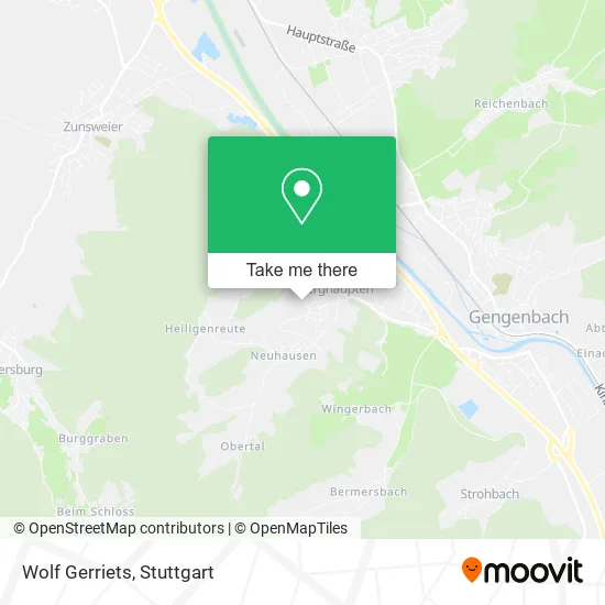 Карта Wolf Gerriets