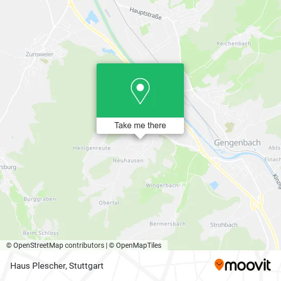 Карта Haus Plescher