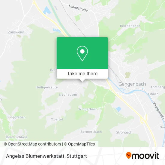 Карта Angelas Blumenwerkstatt