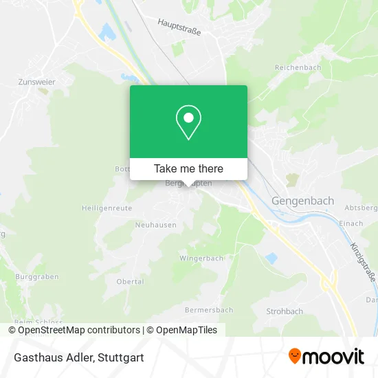 Карта Gasthaus Adler