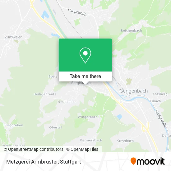 Карта Metzgerei Armbruster