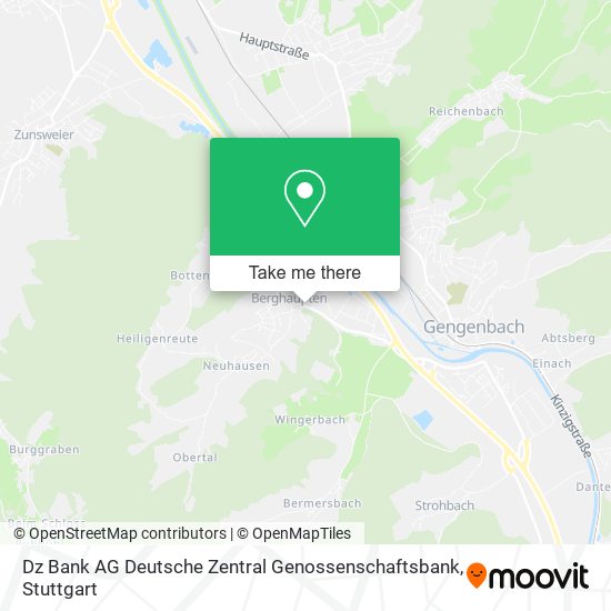 Dz Bank AG Deutsche Zentral Genossenschaftsbank map