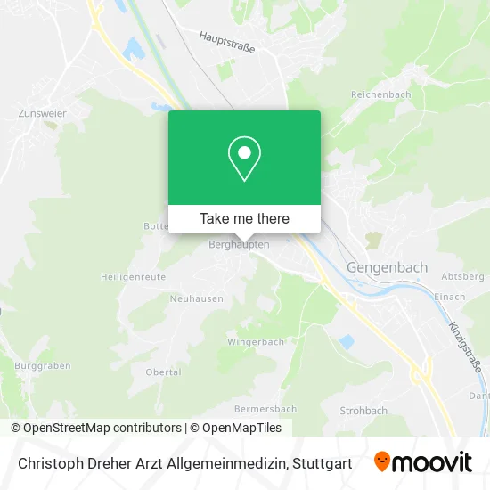 Карта Christoph Dreher Arzt Allgemeinmedizin