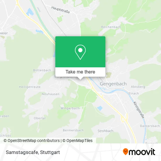 Карта Samstagscafe