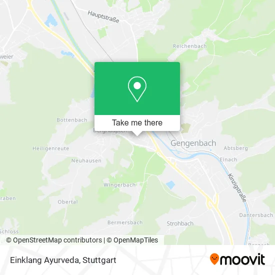 Карта Einklang Ayurveda