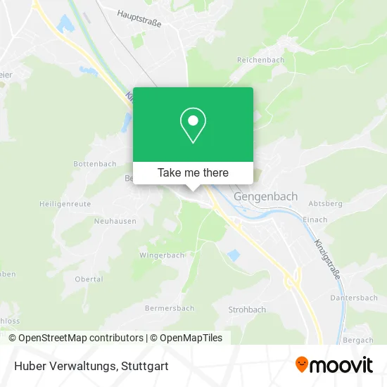 Карта Huber Verwaltungs