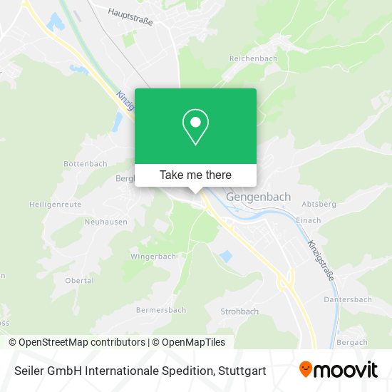 Карта Seiler GmbH Internationale Spedition