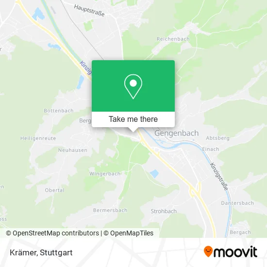 Карта Krämer