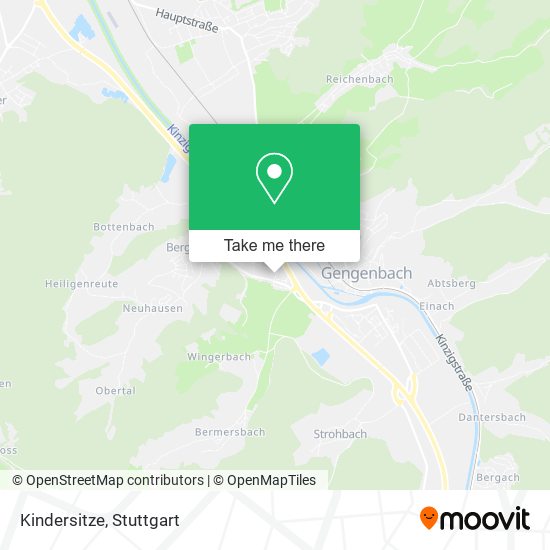 Карта Kindersitze