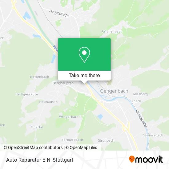 Карта Auto Reparatur E N