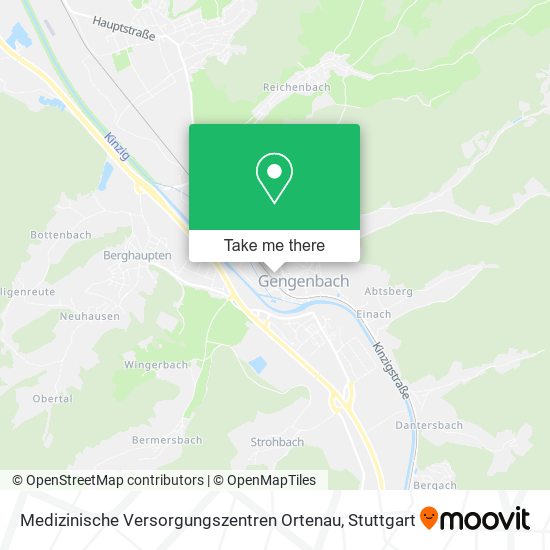 Medizinische Versorgungszentren Ortenau map