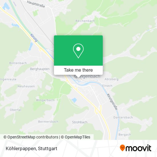 Карта Köhlerpappen