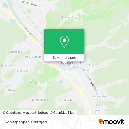 Карта Köhlerpappen
