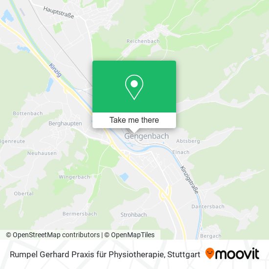Rumpel Gerhard Praxis für Physiotherapie map
