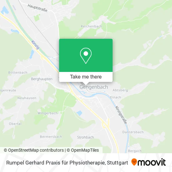 Карта Rumpel Gerhard Praxis für Physiotherapie