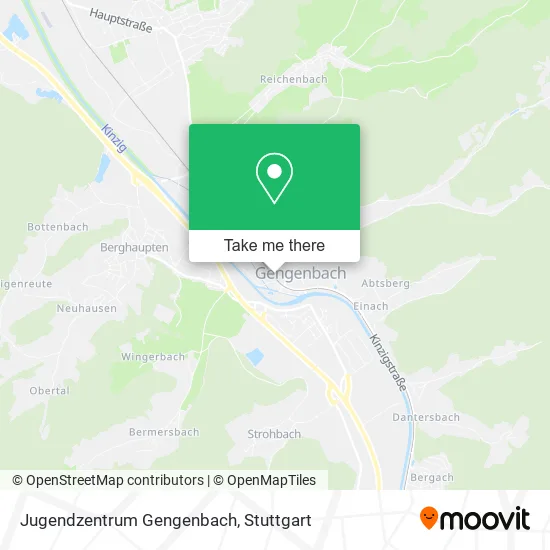 Карта Jugendzentrum Gengenbach