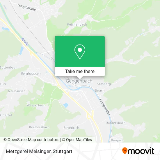 Карта Metzgerei Meisinger