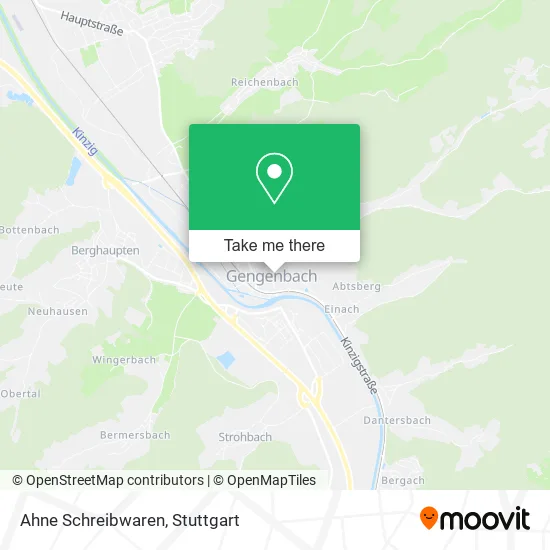 Карта Ahne Schreibwaren