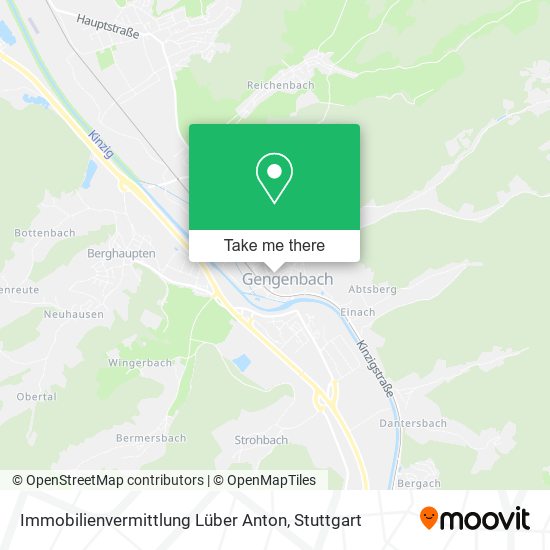 Карта Immobilienvermittlung Lüber Anton