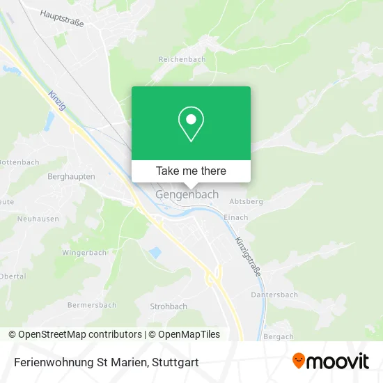 Карта Ferienwohnung St Marien
