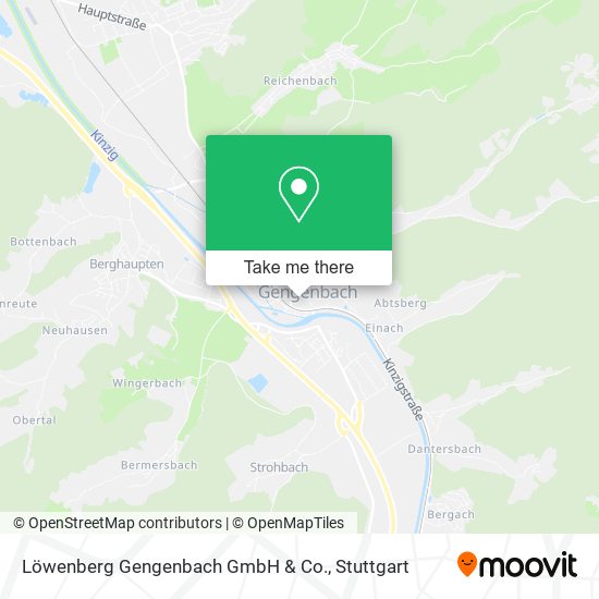 Löwenberg Gengenbach GmbH & Co. map