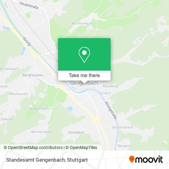 Standesamt Gengenbach map