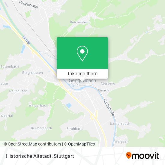 Historische Altstadt map
