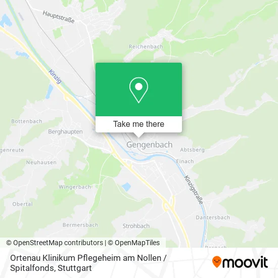Карта Ortenau Klinikum Pflegeheim am Nollen / Spitalfonds
