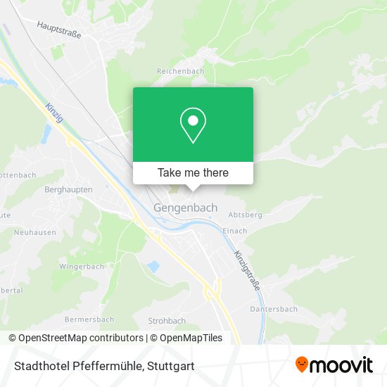 Stadthotel Pfeffermühle map