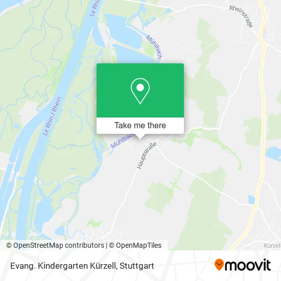 Карта Evang. Kindergarten Kürzell
