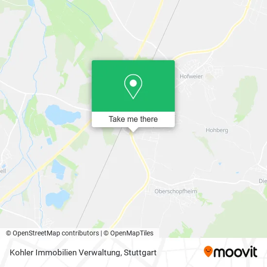 Карта Kohler Immobilien Verwaltung