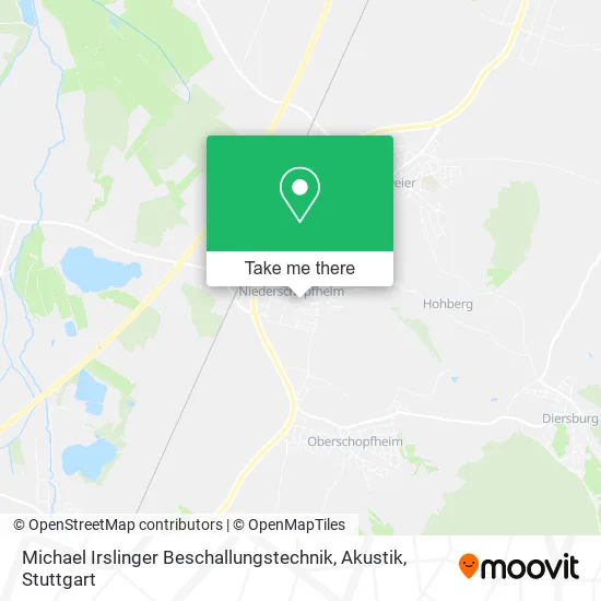 Карта Michael Irslinger Beschallungstechnik, Akustik