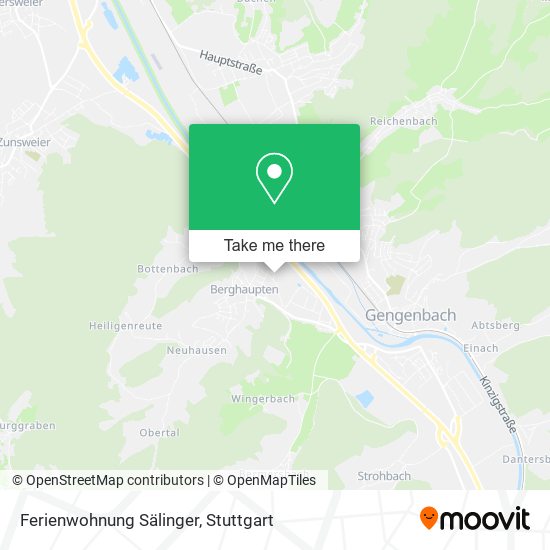 Ferienwohnung Sälinger map