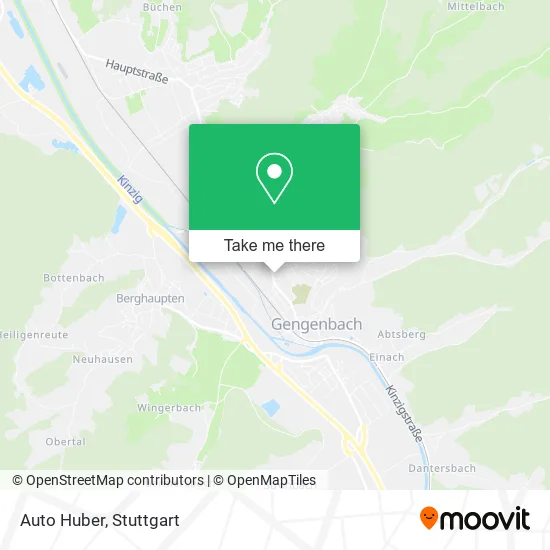 Карта Auto Huber