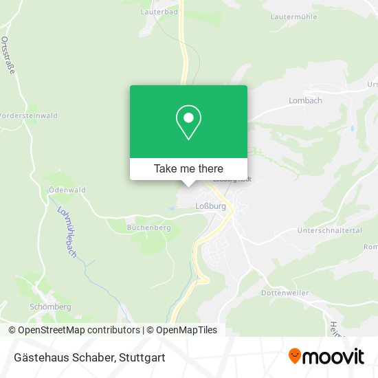 Gästehaus Schaber map