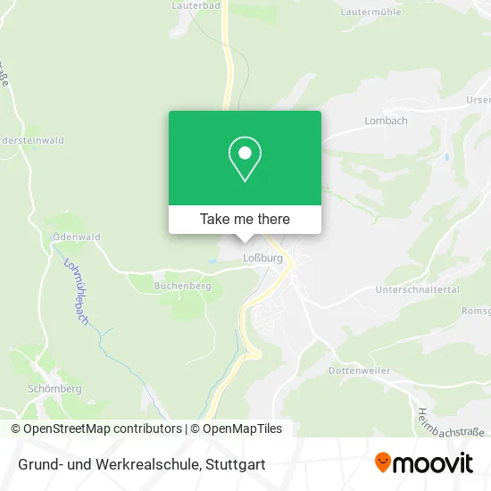 Карта Grund- und Werkrealschule