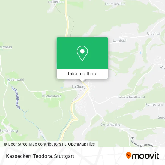 Карта Kasseckert Teodora