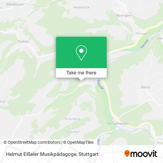 Helmut Eißeler Musikpädagoge map
