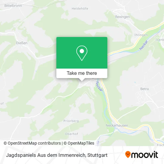 Карта Jagdspaniels Aus dem Immenreich