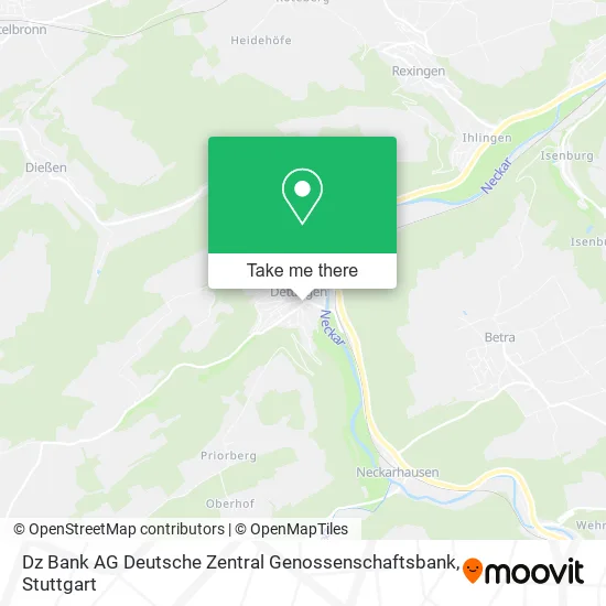 Карта Dz Bank AG Deutsche Zentral Genossenschaftsbank