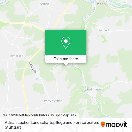Карта Adrian Lacher Landschaftspflege und Forstarbeiten