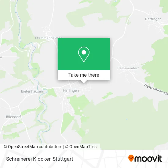 Карта Schreinerei Klocker