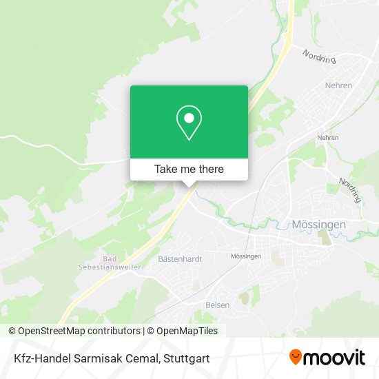 Kfz-Handel Sarmisak Cemal map