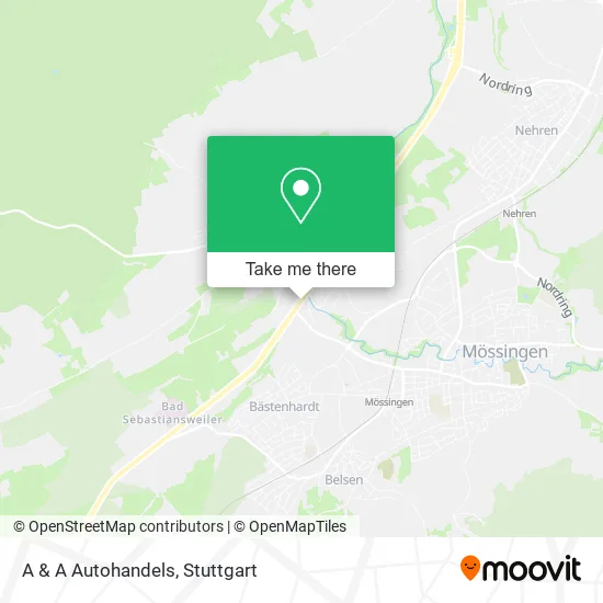 Карта A & A Autohandels