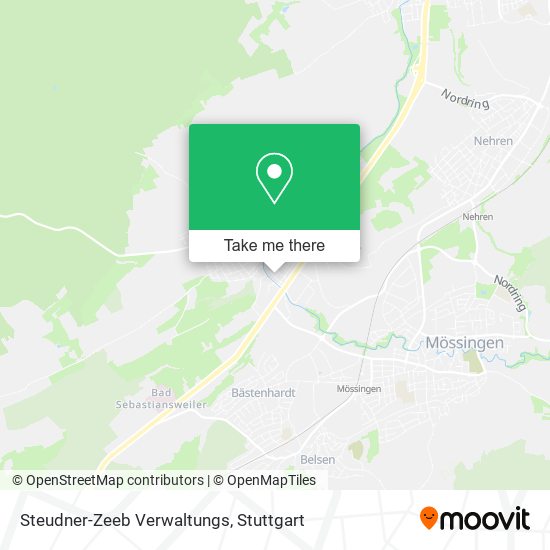Карта Steudner-Zeeb Verwaltungs