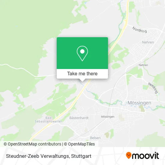 Карта Steudner-Zeeb Verwaltungs